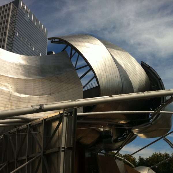 Pabellón Jay Pritzker de Gehry en el Millenium Park