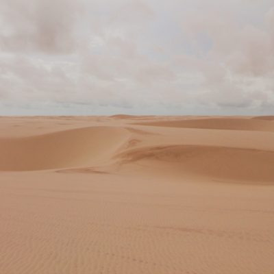 La inmensidad del parque y sus dunas