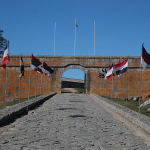 La entrada a la Fortaleza de Santa Teresa
