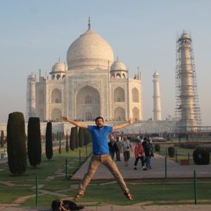 Taj Mahal saltador