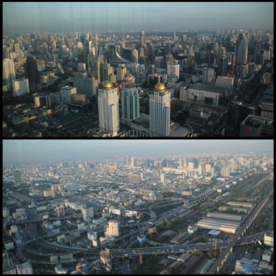 Las increíbles vistas de la torre Baiyoke II de todo Bangkok