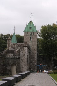 Torre muralla Quebec