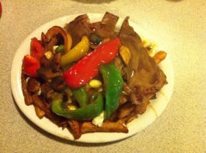 Poutine verduras
