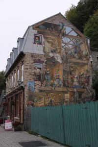 Street art Champlain