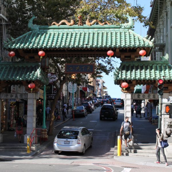 Entrada principal al barrio de Chinatown