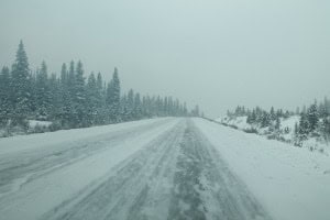 Carretera hielo Icefield Parkway