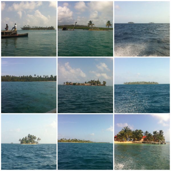 Recopilatorio de algunas de las islas que vimos en el camino