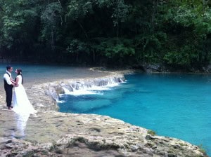 Semuc Champey novios