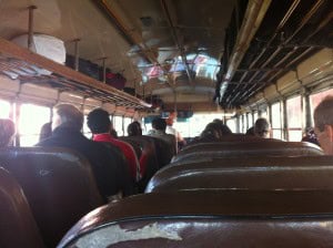 Interior chickenbus