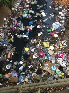 Basura río Masaya