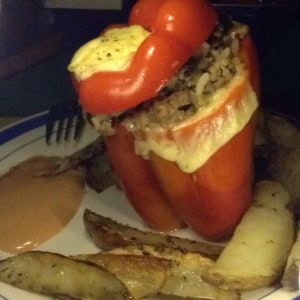 Pimiento relleno
