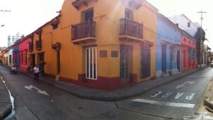 Esquina colorida Cartagena