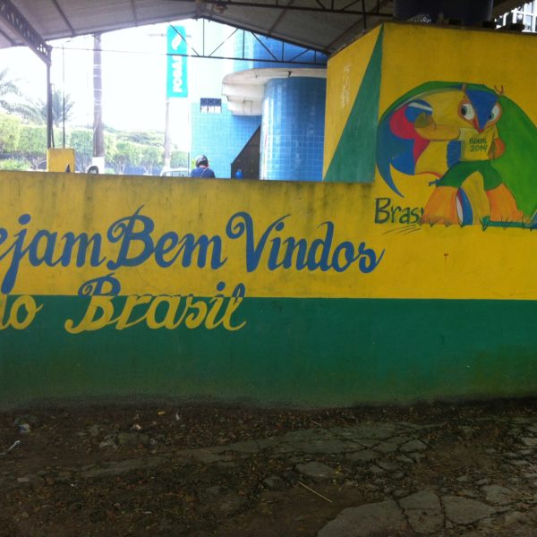 La bienvenida a Brasil