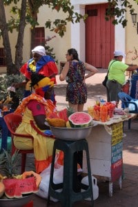 Mujeres fruta Cartagena