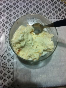 Helado cupuaçu