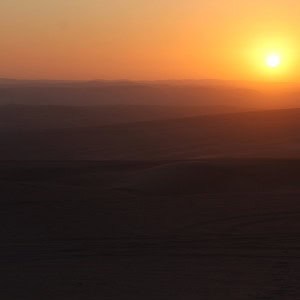 Dunas atardecer