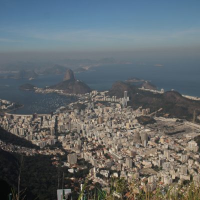 Pero conseguimos hacernos un hueco y tener estas increíbles vistas de Rio de Janeiro
