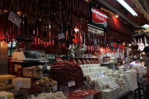 Quesos y embutidos