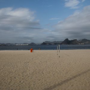 La playa Flamengo frente a Niteroi