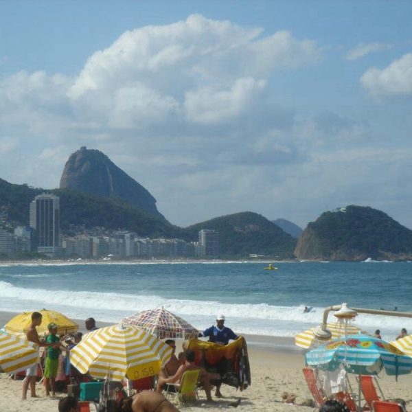 Las vistas desde Copacabana eran preciosas