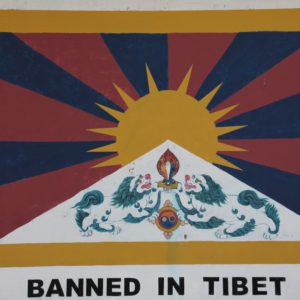 La bandera de Tibet, prohibida en el propio Tibet