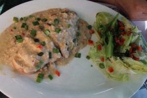 Pollo relleno