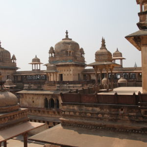 ¡Cómo nos gustaron las cúpulas del palacio Jahangir Mahal!