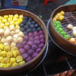 Dim Sum: estas bolas de masa de sabores diferentes cocinados al vapor y de origen chino