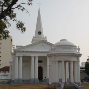 Una iglesia cristiana en Penang