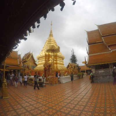La pagoda central de Doi Suthep