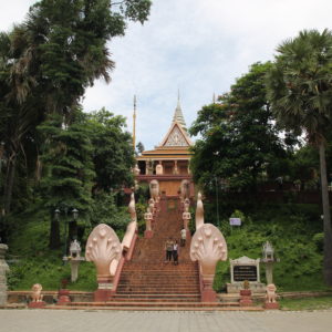 El Wat Phnom es el templo más conocido de la capital