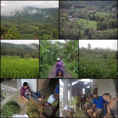 Nuestra aventura por la montaña, los arrozales y los pueblitos perdidos de Bali